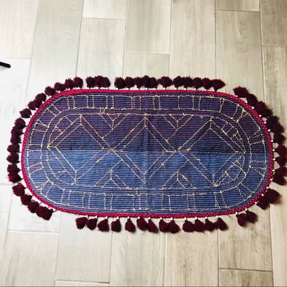 Vintage Tapestry Embroidered Hand Crafted - Picture 8 of 10